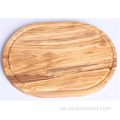 Olive Wood Ellipes Board